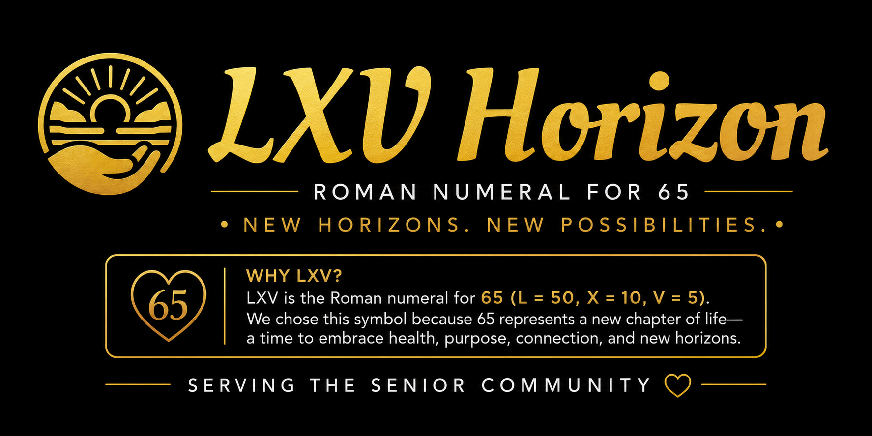 LXV Horizon brand story — the meaning behind the name